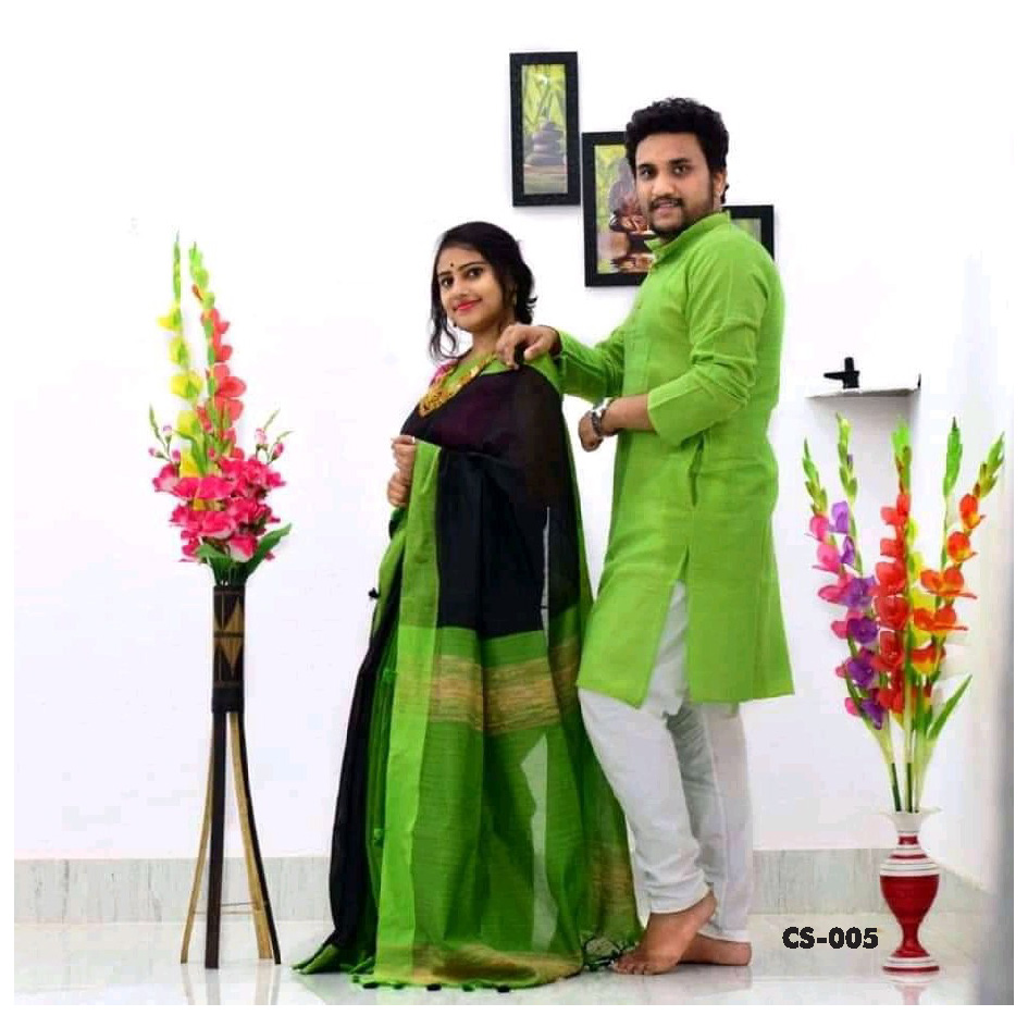 Lovely Indian Couple In Love, Wear At Saree And Elegant Suit, Posed On  Restaurant Against Wall With Frames. Stock Photo, Picture and Royalty Free  Image. Image 119276595.